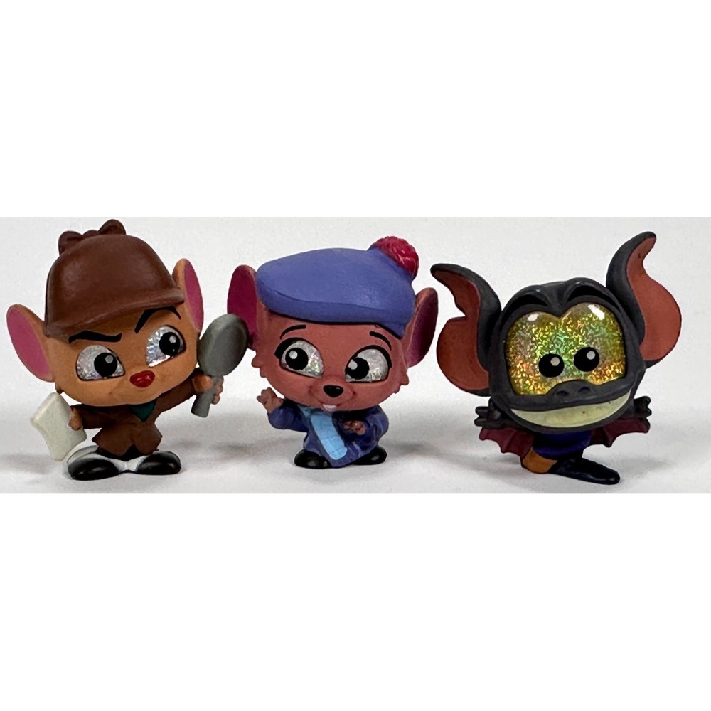 Disney Doorables Great Mouse Detective Basil Olivia Fidget Exclusive Series 12